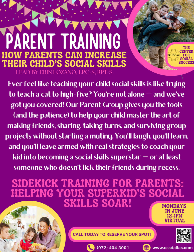 Parent Summer Groups Flyer